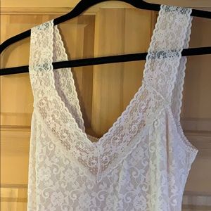Lace stretch camisole